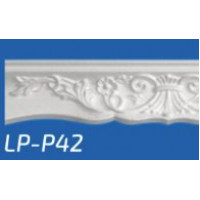 Плинтус потолочный LP-P42 55*50*2000 мм