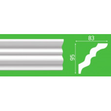 Плинтус потолочный LP-S14 83*95*2000 мм Плинтус потолочный LP-S14 83*95*2000 мм