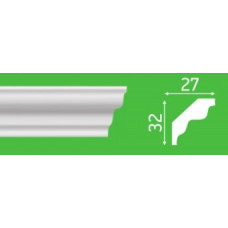 Плинтус потолочный LP-S9 27*32*2000 мм Плинтус потолочный LP-S9 27*32*2000 мм