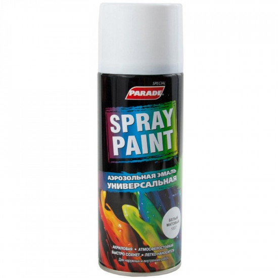 Эмаль аэрозольная Тёмно-красная PARADE Spray Paint 23, 400 мл