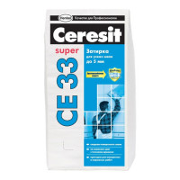 Затирка Церезит (Ceresit) СЕ 33 серая 5 кг