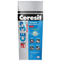 Затирка Церезит (Ceresit) СЕ 33 графит 2 кг Затирка Церезит (Ceresit) СЕ 33 графит 2 кг