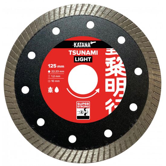 ОТРЕЗНОЙ ДИСК 125ММ KATANA TSUNAMI LIGHT