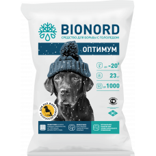 Противогололедный реагент BIONORD ОПТИМУМ до -20°С 23 кг