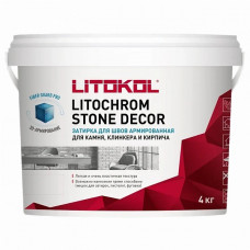 LITOCHROM STONE DECOR SD400 белый затирка цементная 4 кг