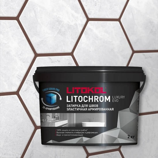 Затирка Litokol Litochrom Luxury Evo LLE.240 венге 2 кг