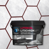 Затирка Litokol Litochrom Luxury Evo LLE.335 Гранатовый 2 кг