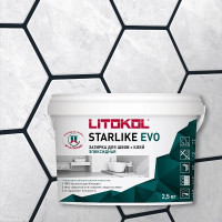 Затирка эпоксидная Litokol Starlike Evo S.145 Nero Carbonio 2.5 кг Затирка эпоксидная Litokol Starlike Evo S.145 Nero Carbonio 2.5 кг