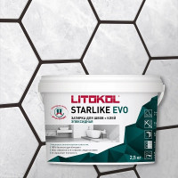 Затирка эпоксидная Litokol Starlike Evo S.235 Caffe 2.5 кг Затирка эпоксидная Litokol Starlike Evo S.235 Caffe 2.5 кг