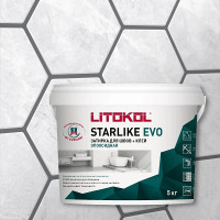 Затирка эпоксидная Litokol Starlike Evo S.125 Grigio Cemento 5 кг Затирка эпоксидная Litokol Starlike Evo S.125 Grigio Cemento 5 кг