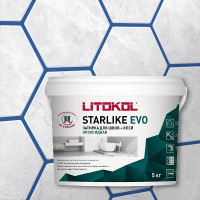 Затирка эпоксидная Litokol Starlike Evo S.350 Blu Zaffiro 5 кг
