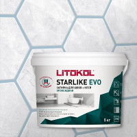 Затирка эпоксидная Litokol Starlike Evo S.400 Verde Salvia 5 кг Затирка эпоксидная Litokol Starlike Evo S.400 Verde Salvia 5 кг