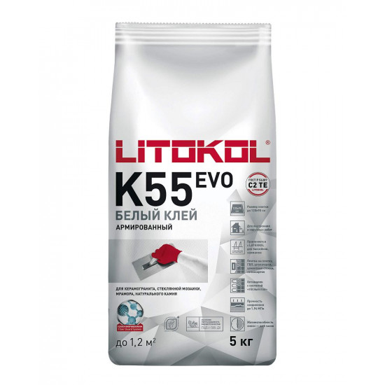 LitoPlus K55 клеевая смесь 5кг