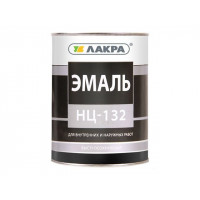 Эмаль НЦ-132 Лакра Чёрная 1,7кг Брак