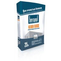 Клей BERGAUF Kleben Block (Клебен Блок) для ячеистых блоков 25 кг