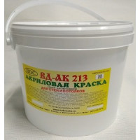 Краска акриловая ВД-АК 213 для стен и потолков 30 КГ Краска акриловая ВД-АК 213 для стен и потолков 30 КГ