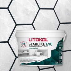 Затирка эпоксидная Litokol Starlike Evo S.145 черный карбон 1 кг Затирка эпоксидная Litokol Starlike Evo S.145 черный карбон 1 кг