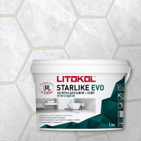 Затирка эпоксидная Litokol Starlike Evo S.200 слоновая кость 1 кг Затирка эпоксидная Litokol Starlike Evo S.200 слоновая кость 1 кг