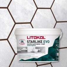 Затирка эпоксидная Litokol Starlike Evo S.240 мока 1 кг Затирка эпоксидная Litokol Starlike Evo S.240 мока 1 кг