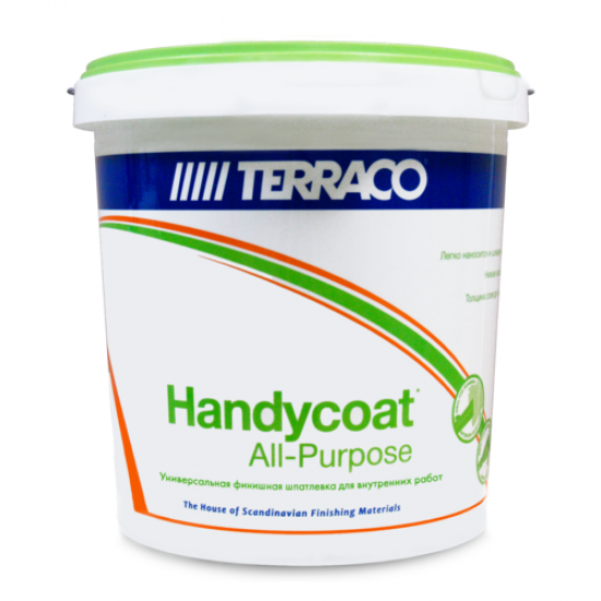 Шпатлевка универсальная Terraco Handycoat All-Purpose белый 25 кг