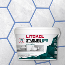 Затирка эпоксидная Litokol Starlike Evo S.330 небесно синий 1 кг