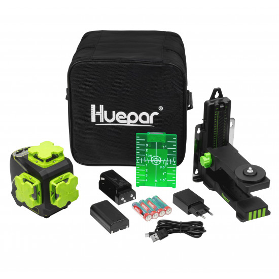 Лазерный уровень Huepar S03CG-L, арт.0735