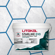 Затирка эпоксидная Litokol Starlike Evo S.340 синий деним 1 кг