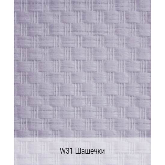 Стеклотканевые обои Walltex W31 Шашечки Стеклообои БауТекс (1х25м) 185гр/м2