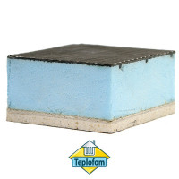 Сэндвич-панель Teplofom+ СМЛ, состав СМЛ+ Teplofom+ (2400х600мм)