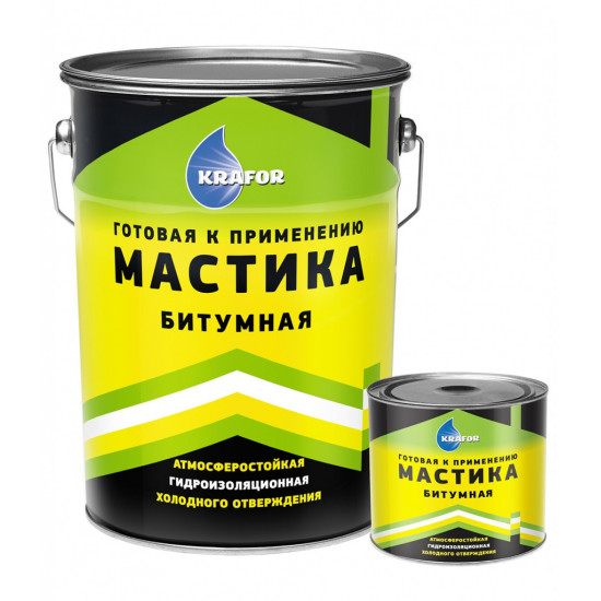Мастика битумная Krafor 16кг